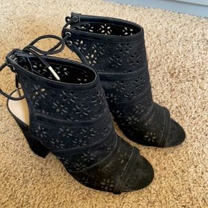 Black Heeled Booties